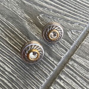 Brighton silver & gold post Earrings ✨